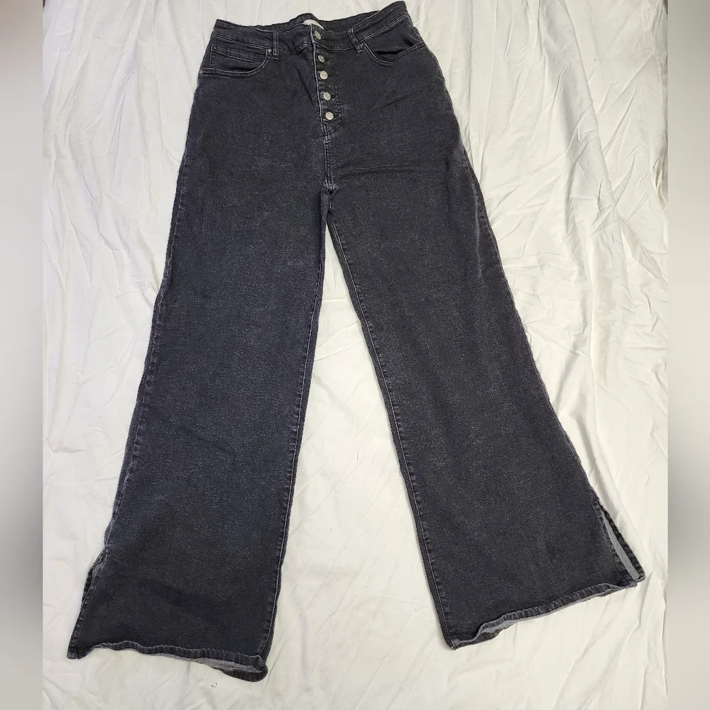 So High Rise Wide Leg split hem - Picture 1 of 7